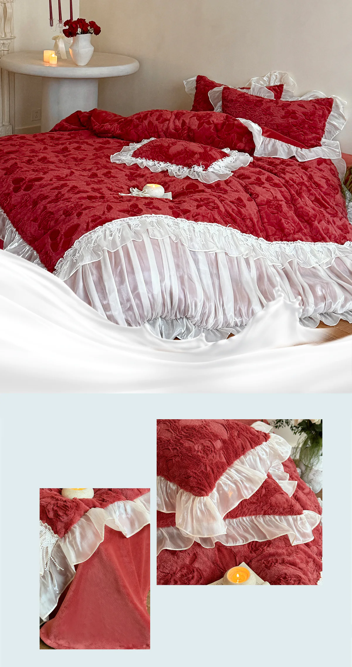 Romantic-Court-3D-Floral-Plush-Milk-Velvet-Ruffle-Edge-Bedding-Set23