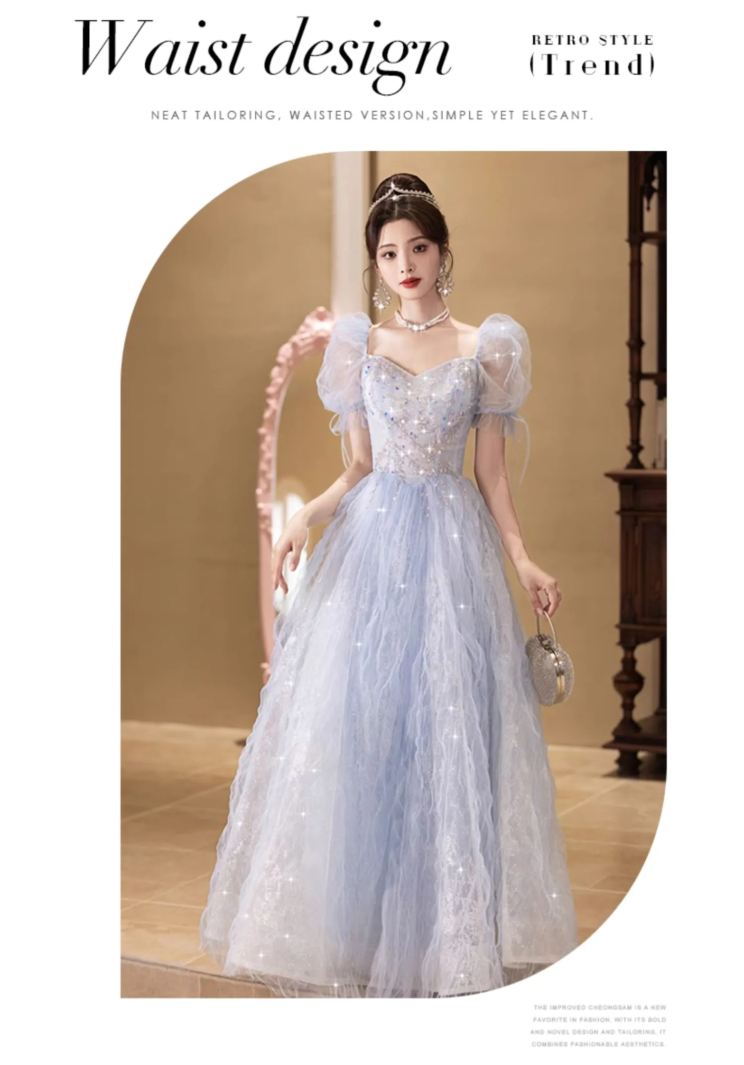 Romantic-Sweetheart-Neckline-Blue-Tulle-Evening-Cocktail-Formal-Dress08