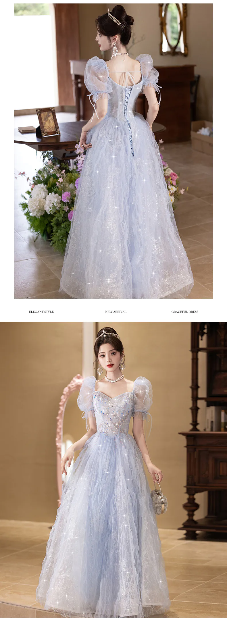 Romantic-Sweetheart-Neckline-Blue-Tulle-Evening-Cocktail-Formal-Dress17