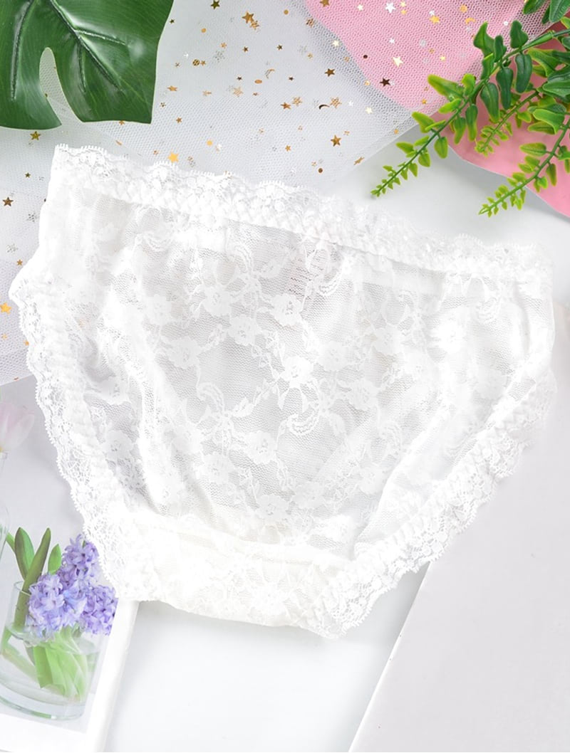 Sexy Lace Embroidery Breathable Panties Sweet Bikini Underwear05