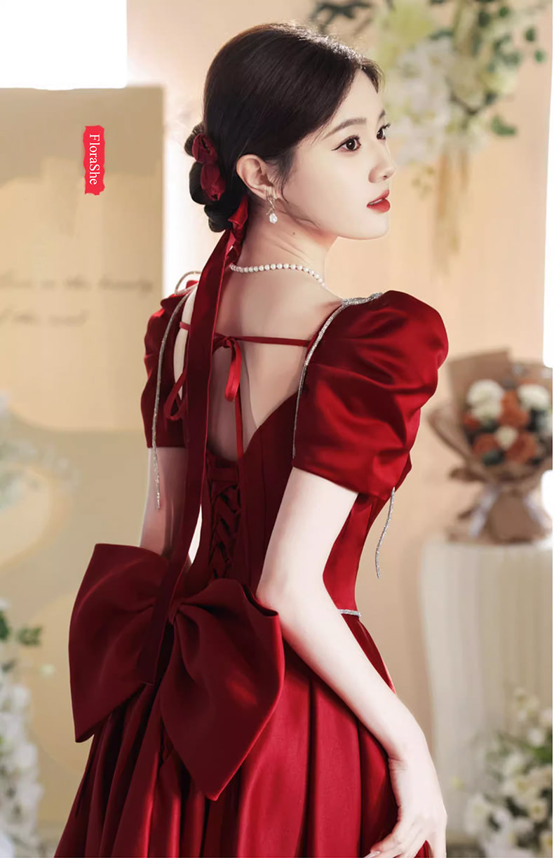 Simple-Wine-Red-Puff-Sleeves-Formal-Dinner-Toast-Prom-Evening-Dress06