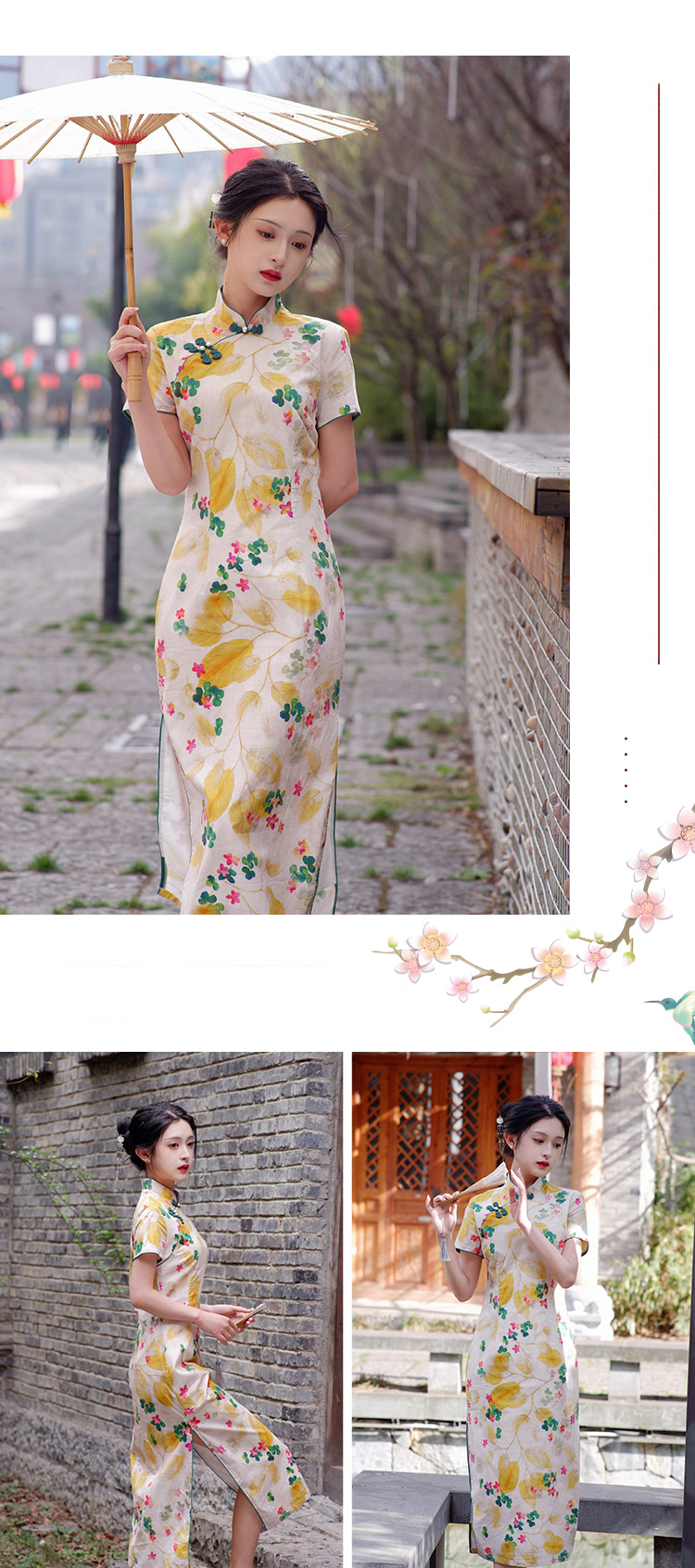Stand-Neck-Qipao-Dress-Short-Sleeve-Daily-Casual-Cheongsam11