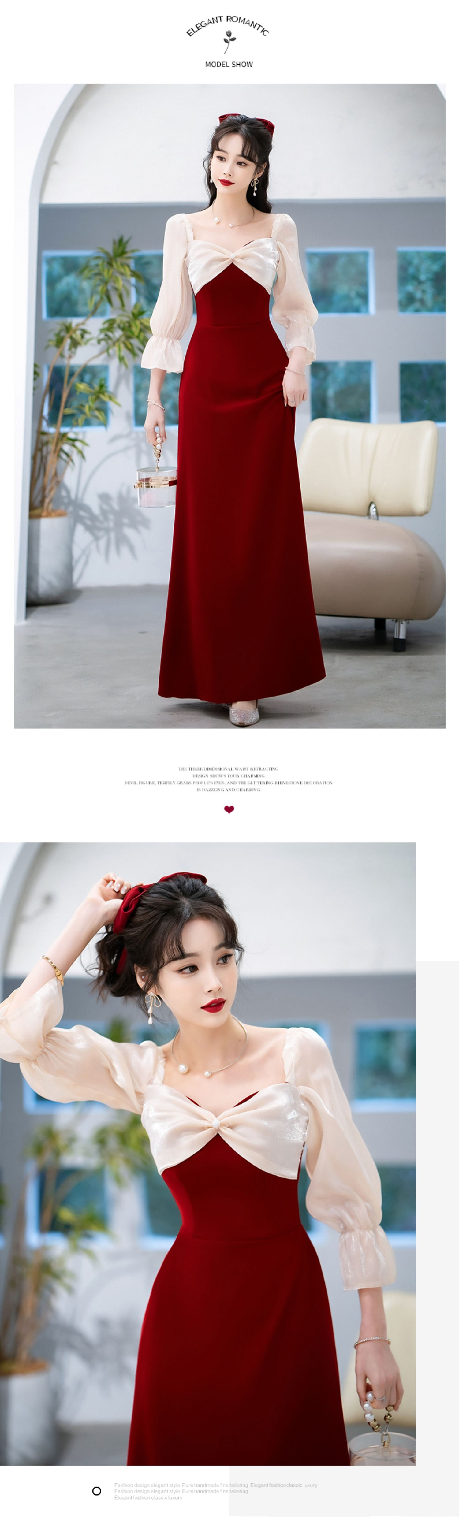 Burgundy-Long-Sleeve-Homecoming-Prom-Evening-Party-Long-Dress10