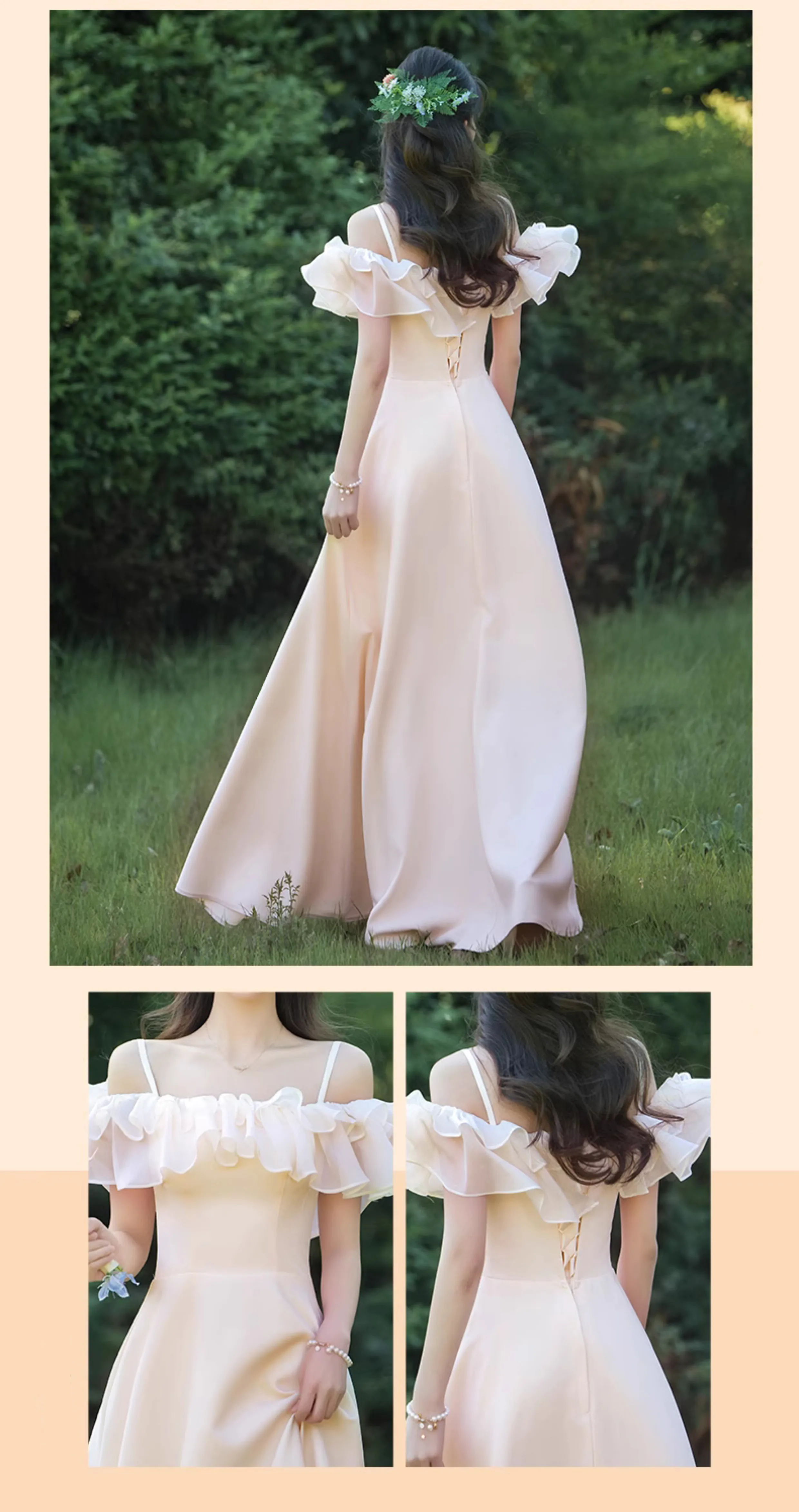 Champagne-Satin-Wedding-Guest-Bridesmaid-Dress-with-Different-Styles21
