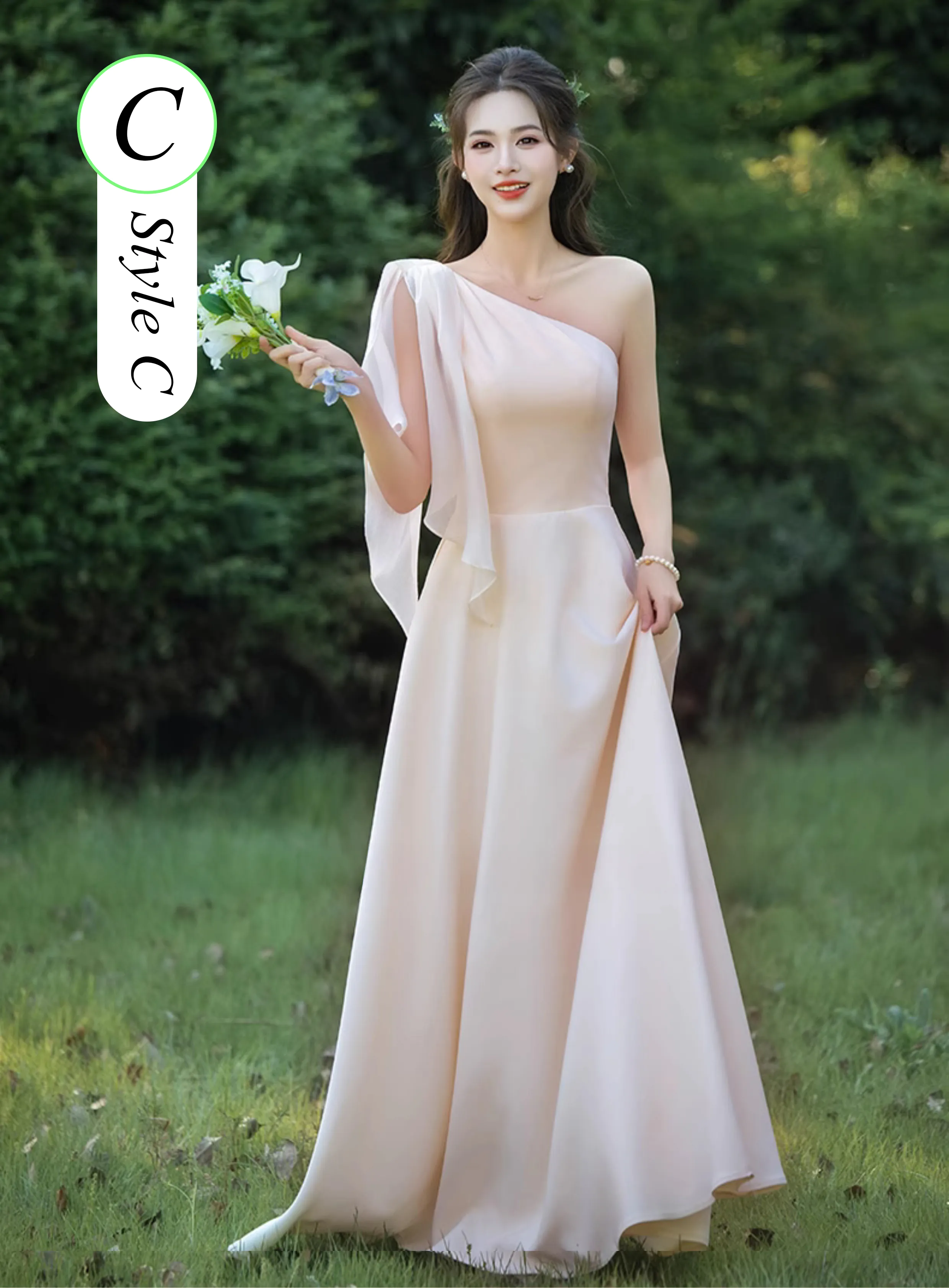 Champagne-Satin-Wedding-Guest-Bridesmaid-Dress-with-Different-Styles25