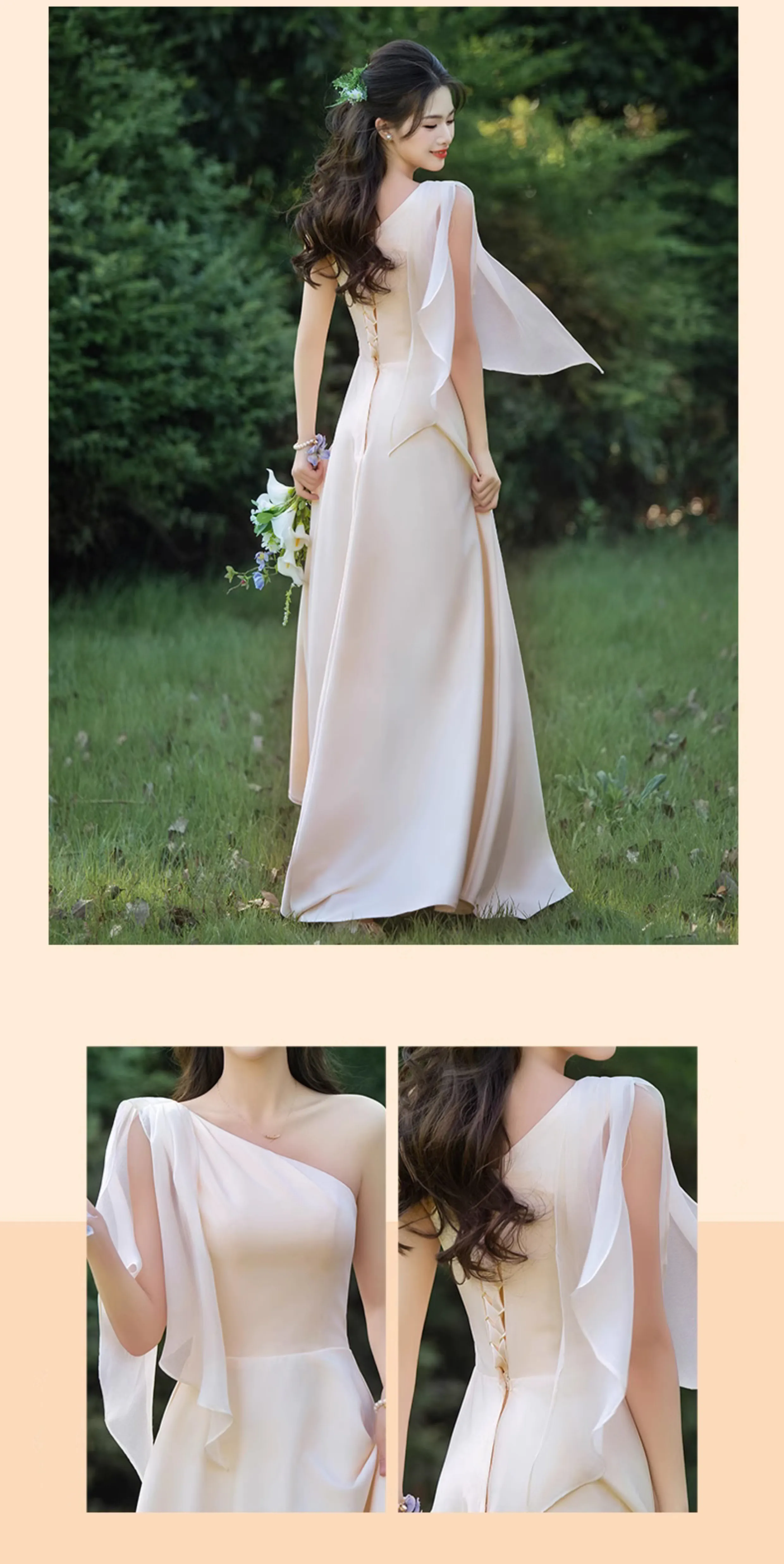 Champagne-Satin-Wedding-Guest-Bridesmaid-Dress-with-Different-Styles27