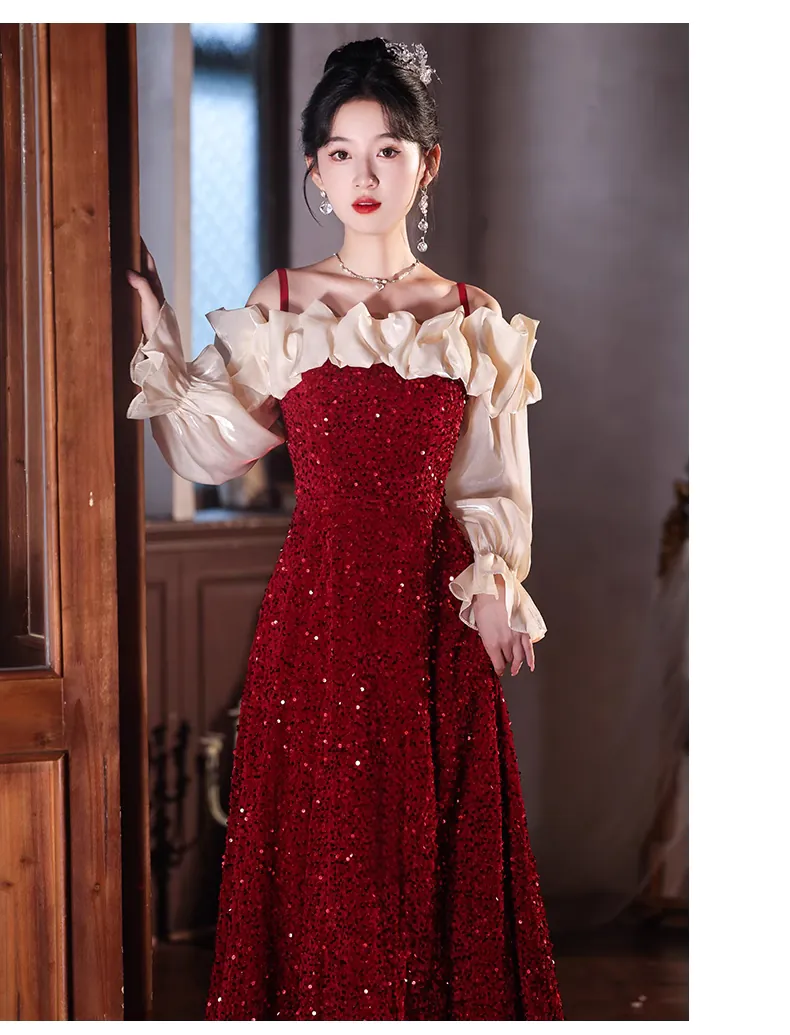 Elegant-Sequin-Long-Sleeve-Cocktail-Party-Engagement-Formal-Dress13