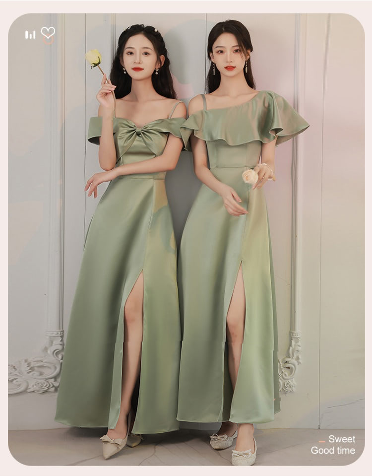 Fashion-Green-Junior-Summer-Satin-Boho-Wedding-Bridesmaid-Dress11