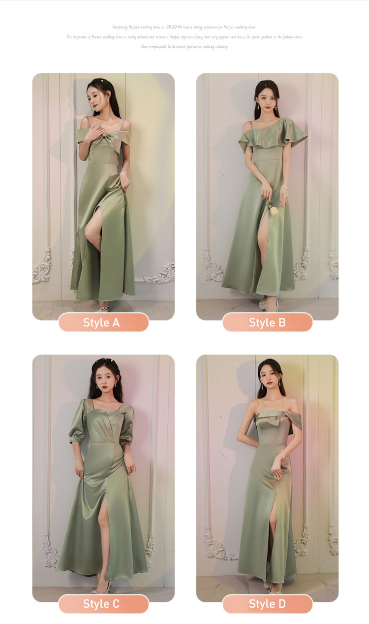 Fashion-Green-Junior-Summer-Satin-Boho-Wedding-Bridesmaid-Dress12