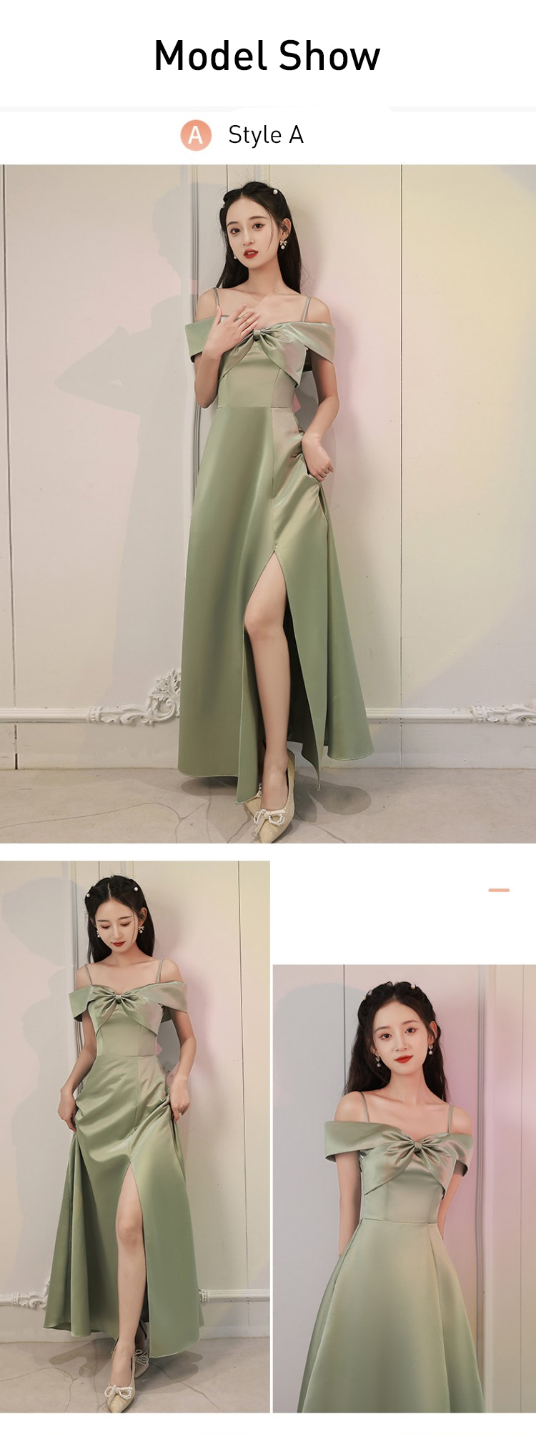 Fashion-Green-Junior-Summer-Satin-Boho-Wedding-Bridesmaid-Dress14