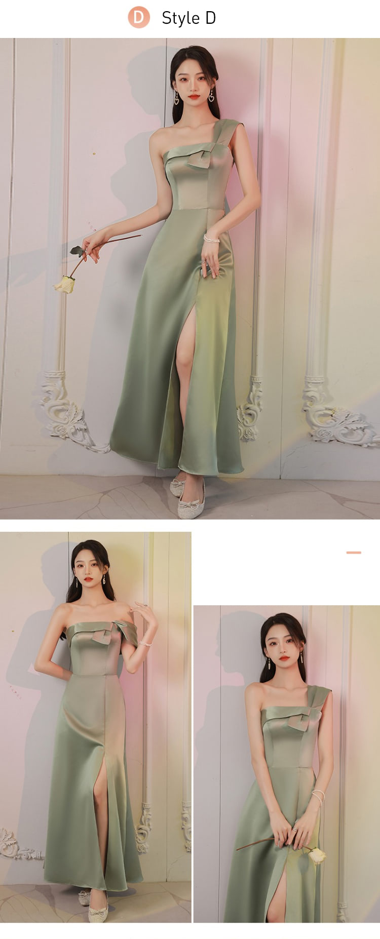 Fashion-Green-Junior-Summer-Satin-Boho-Wedding-Bridesmaid-Dress20