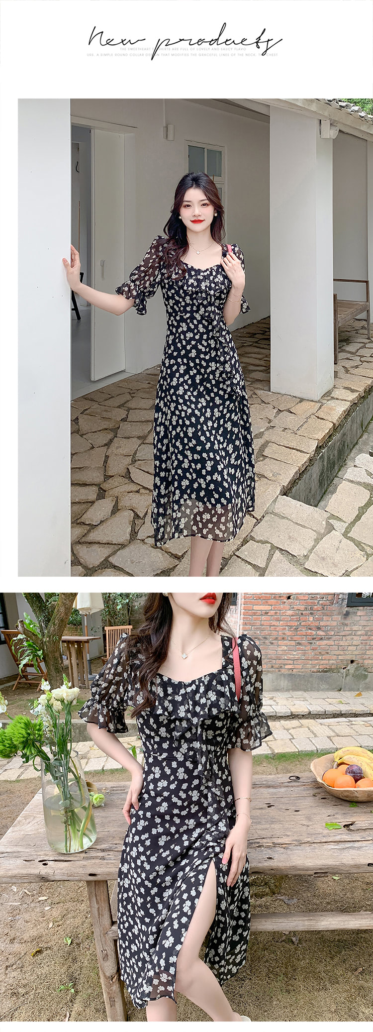 Fashion-Summer-Printed-Ruffle-Chiffon-Casual-Dress-with-Sleeves21