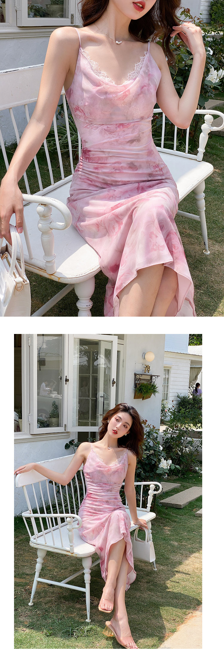 Ladies-Sweet-Floral-Printed-Summer-Casual-Pink-Long-Slip-Dress10