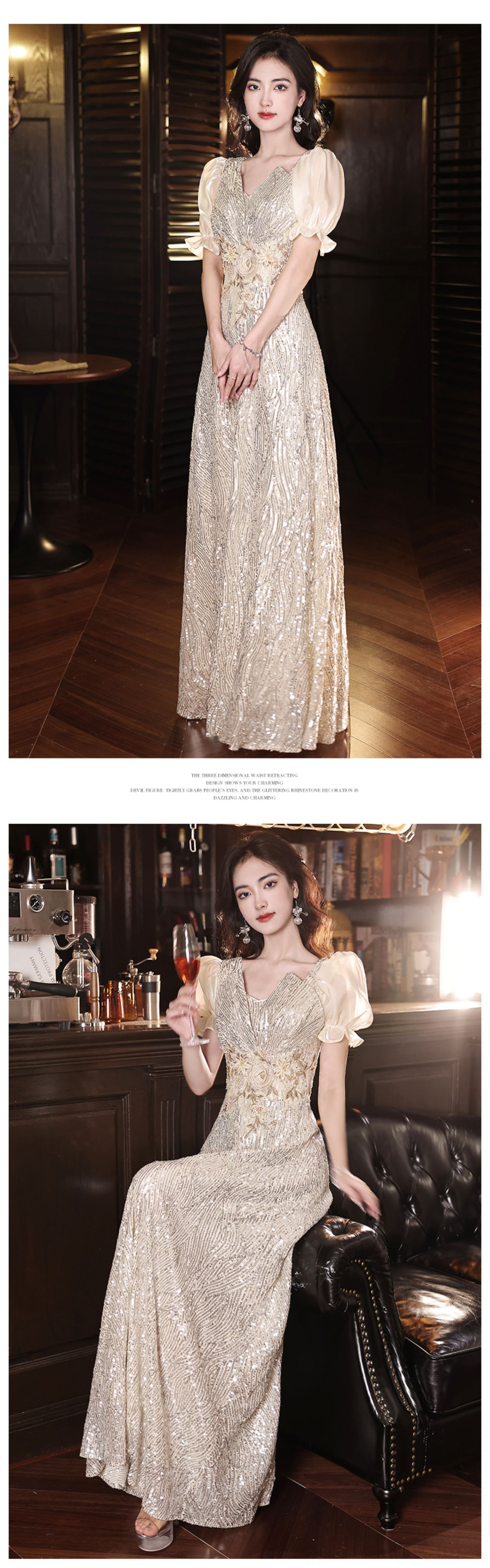 Luxury-Sparkly-Short-Puff-Sleeves-Sequin-Evening-Party-Formal-Dress14
