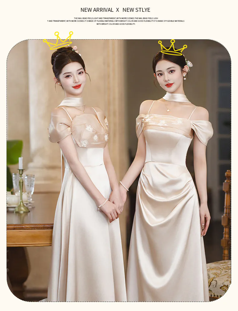 Modest-A-line-Champagne-Satin-Mix-and-Match-Bridesmaid-Dress-with-4-Styles12