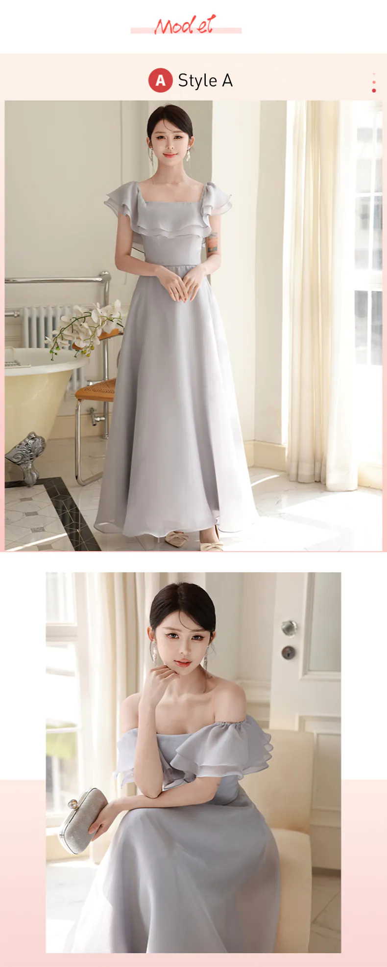 Modest-Light-Gray-Chiffon-Wedding-Party-Bridesmaid-Graduation-Long-Dress15