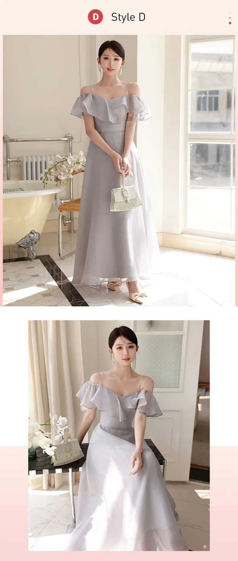Modest-Light-Gray-Chiffon-Wedding-Party-Bridesmaid-Graduation-Long-Dress21