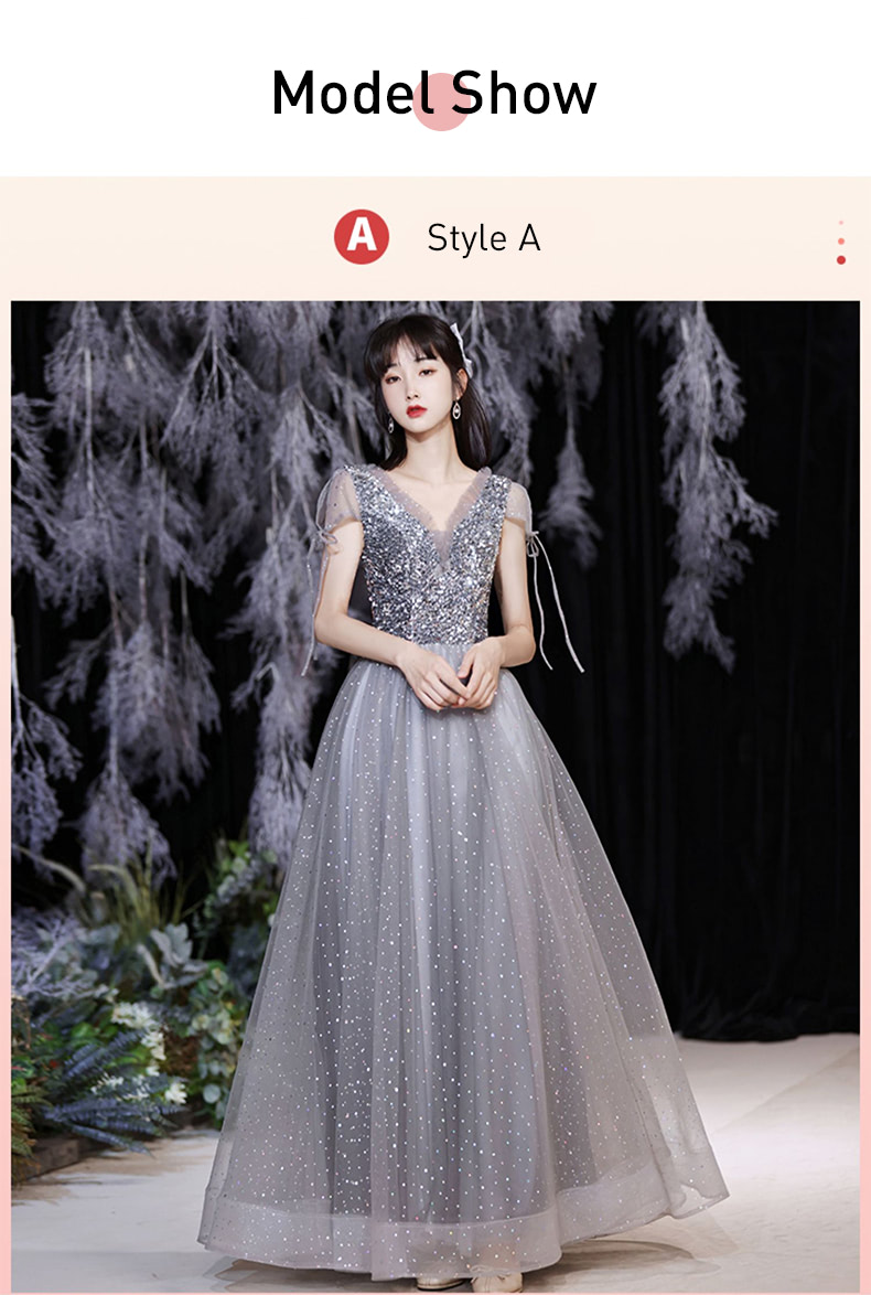 Simple-A-Line-Grey-Chiffon-Long-Bridesmaid-Wedding-Guest-Dress11
