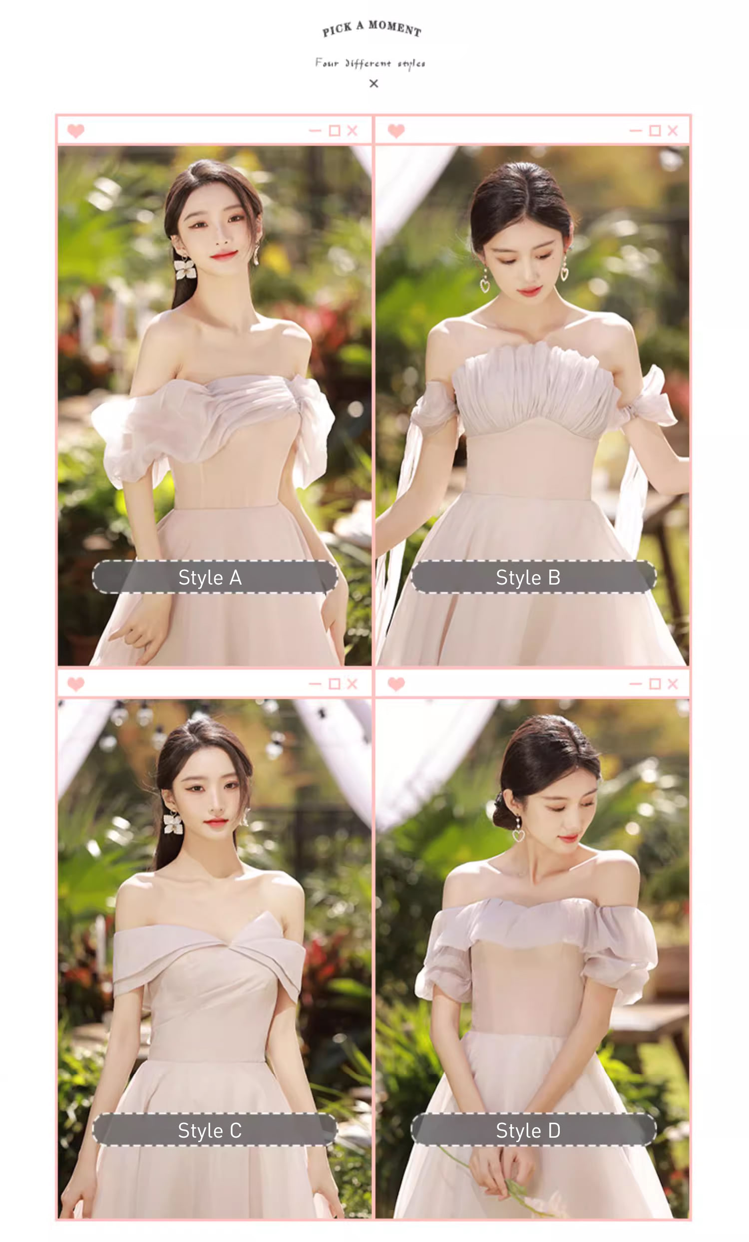 Classy-Light-Pink-Off-the-Shoulder-Tulle-Bridesmaid-Party-Formal-Maxi-Dress12