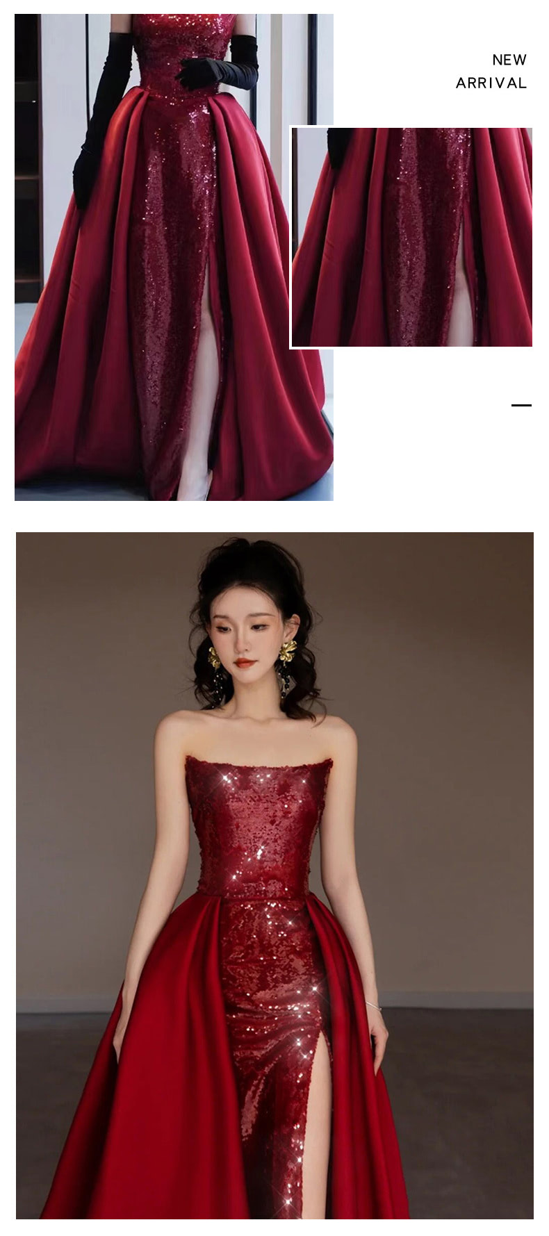 Chic-Red-Sleeveless-Tube-Top-Banquet-Toast-Formal-Evening-Party-Dress09