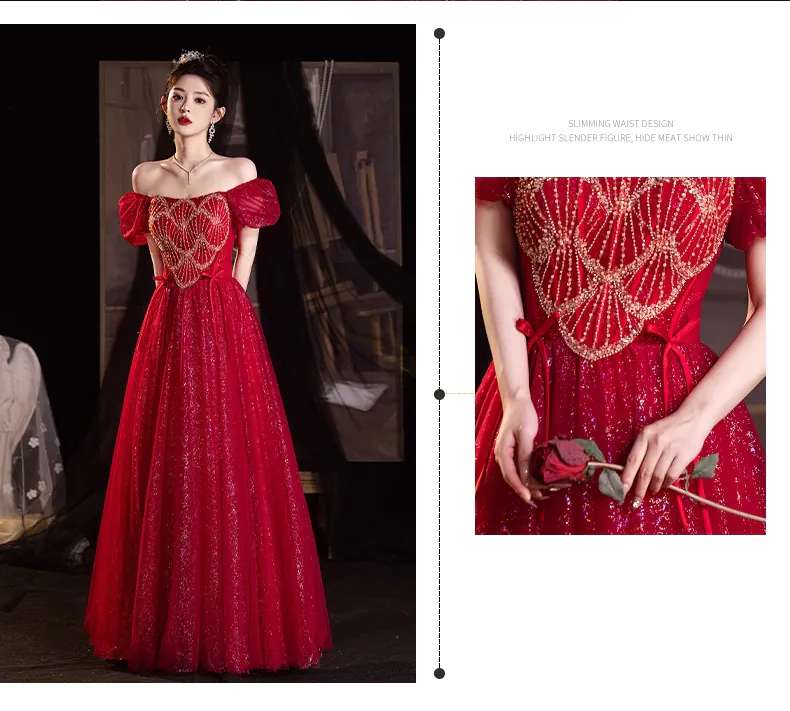 Elegant-Wine-Red-Off-Shoulder-Prom-Party-Dress-Engagement-Ball-Gown08
