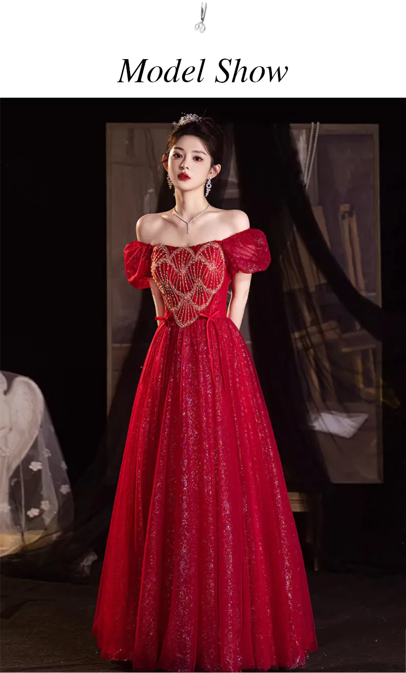 Elegant-Wine-Red-Off-Shoulder-Prom-Party-Dress-Engagement-Ball-Gown10