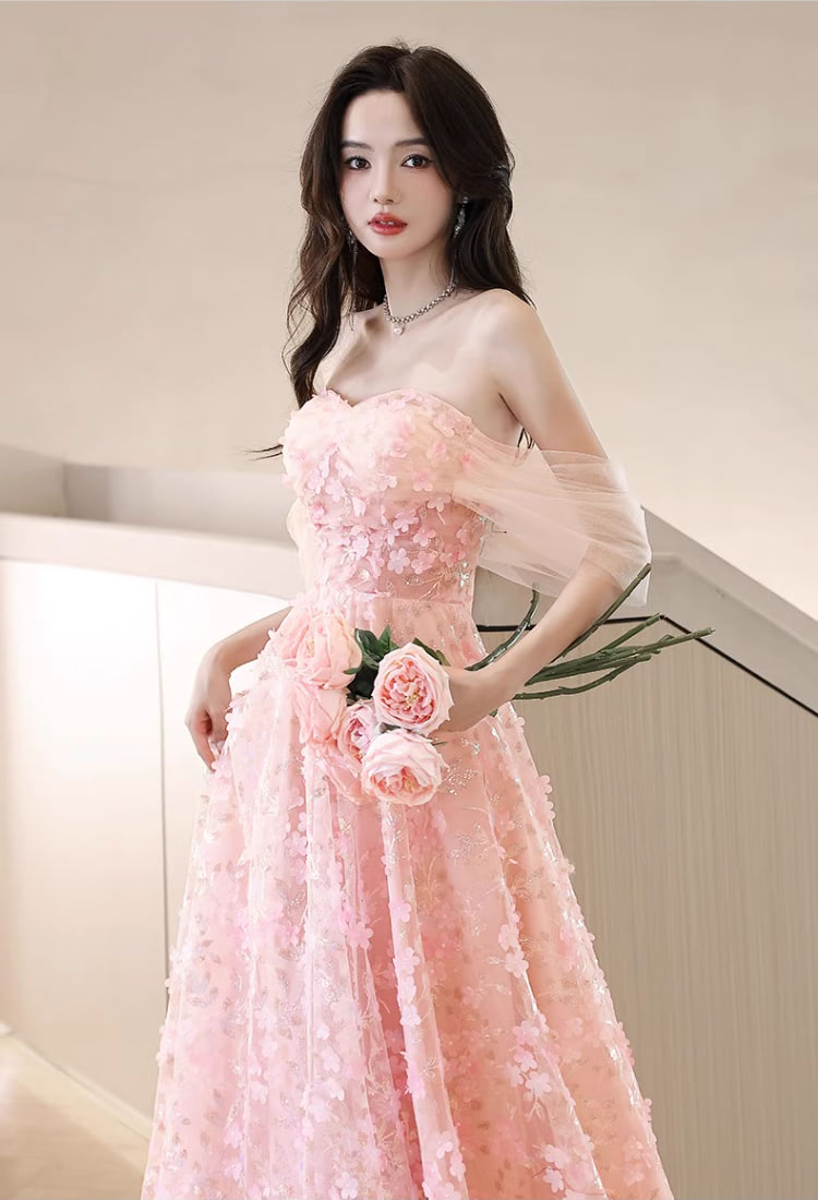 Fairy-Pink-Petal-Off-the-Shoulder-Tube-Formal-Dress-Evening-Gowns12