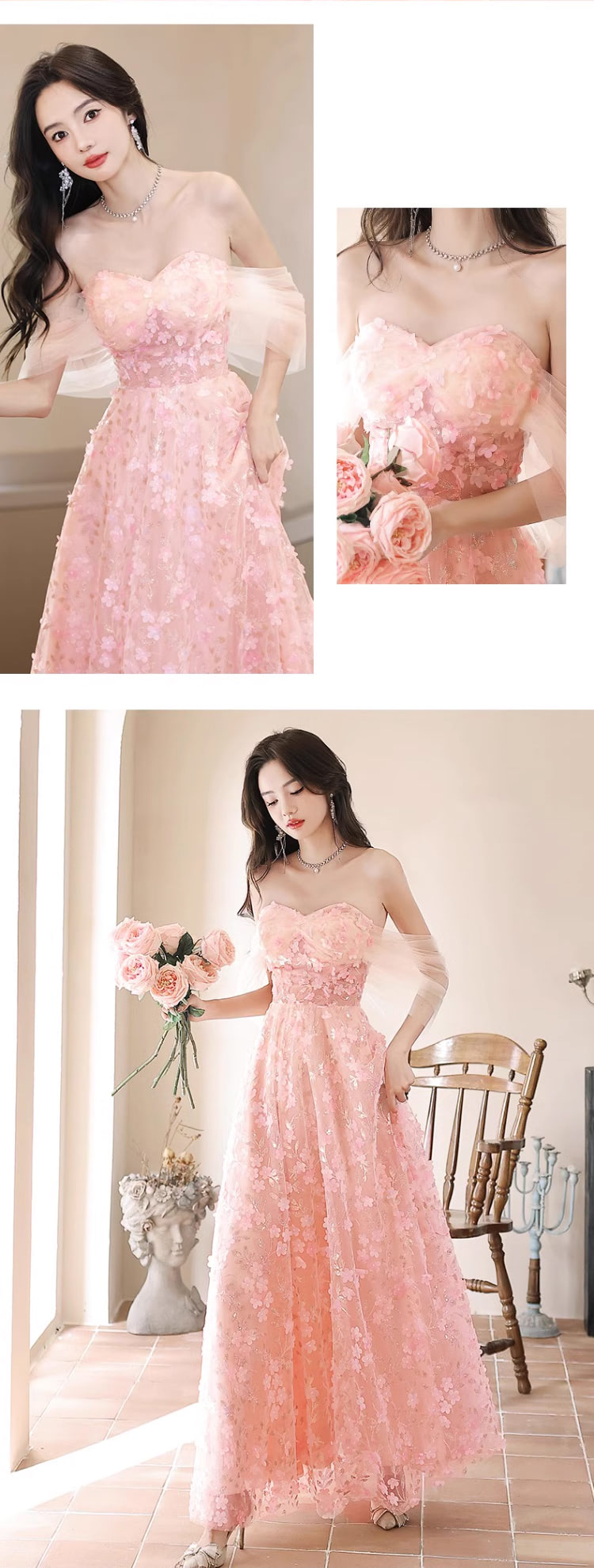 Fairy-Pink-Petal-Off-the-Shoulder-Tube-Formal-Dress-Evening-Gowns13