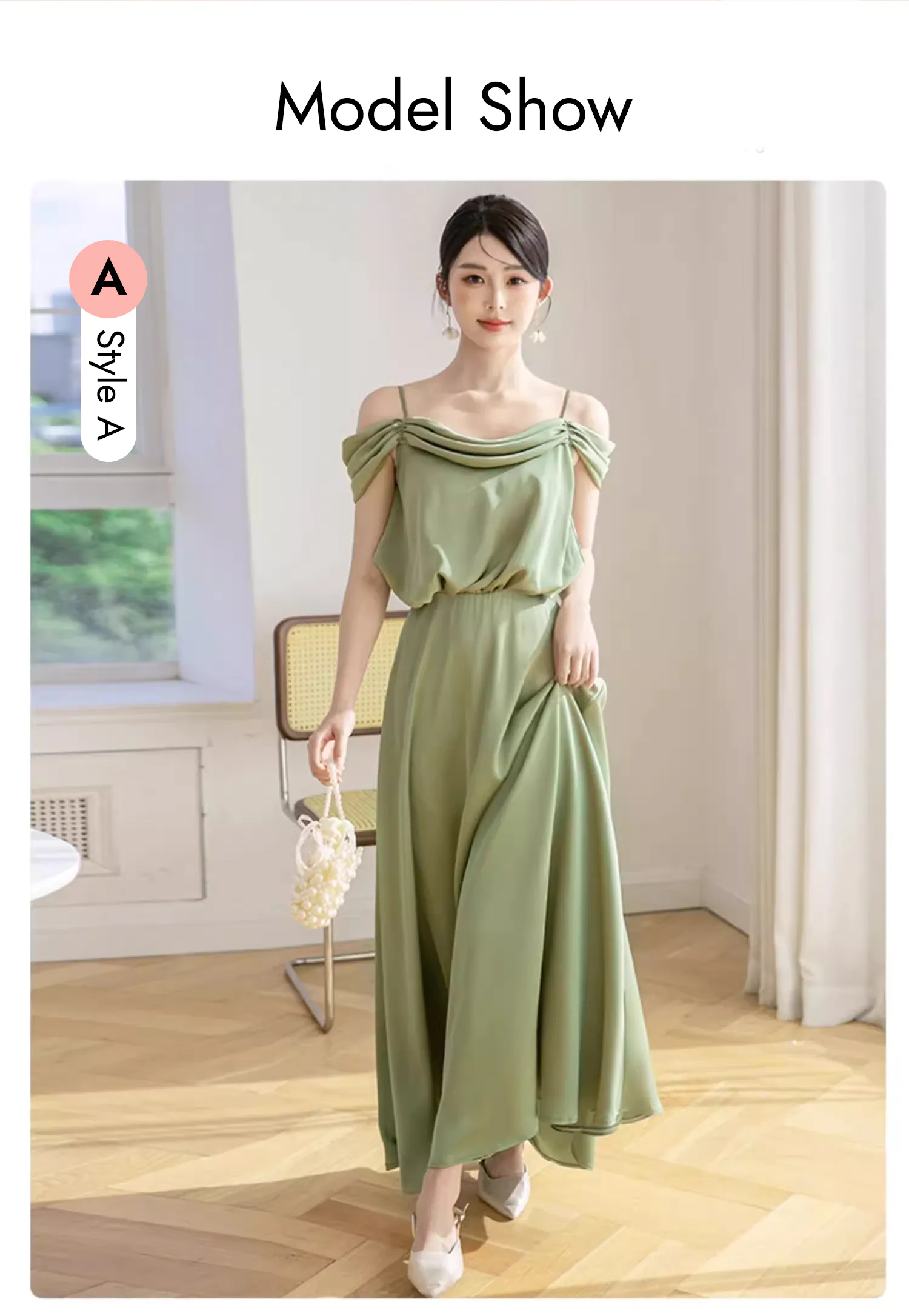 hunter green tennis dress Green Contrast Cutout Tennis Dress main image 0