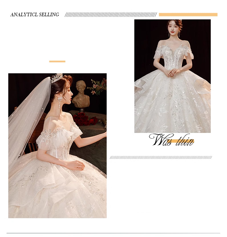 Luxury-French-Hepburn-Style-Off-the-Shoulder-Big-Trailing-Wedding-Dress09