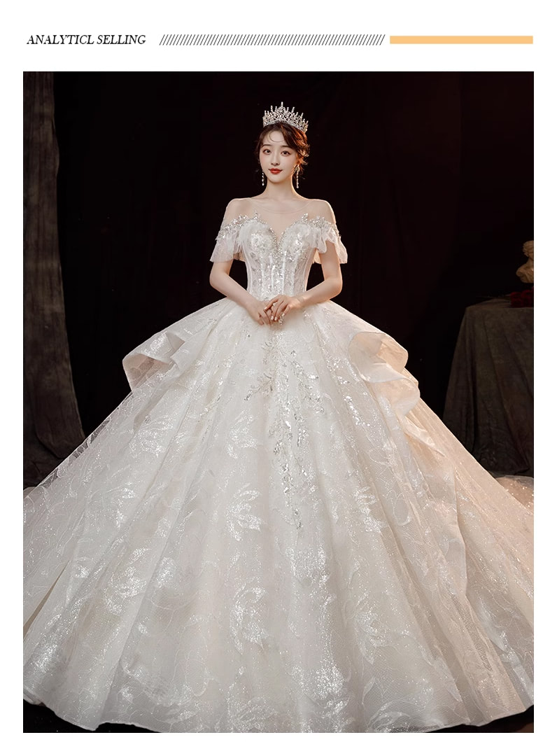 Luxury-French-Hepburn-Style-Off-the-Shoulder-Big-Trailing-Wedding-Dress10