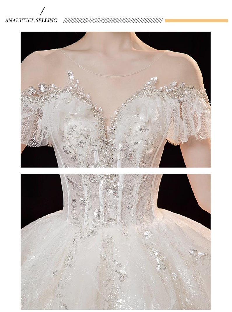 Luxury-French-Hepburn-Style-Off-the-Shoulder-Big-Trailing-Wedding-Dress16