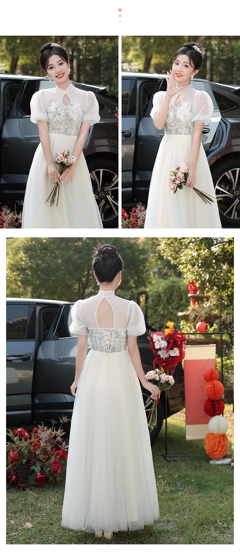 Modest-Short-Sleeve-Floral-Wedding-Guest-Party-Bridesmaid-Long-Dress17