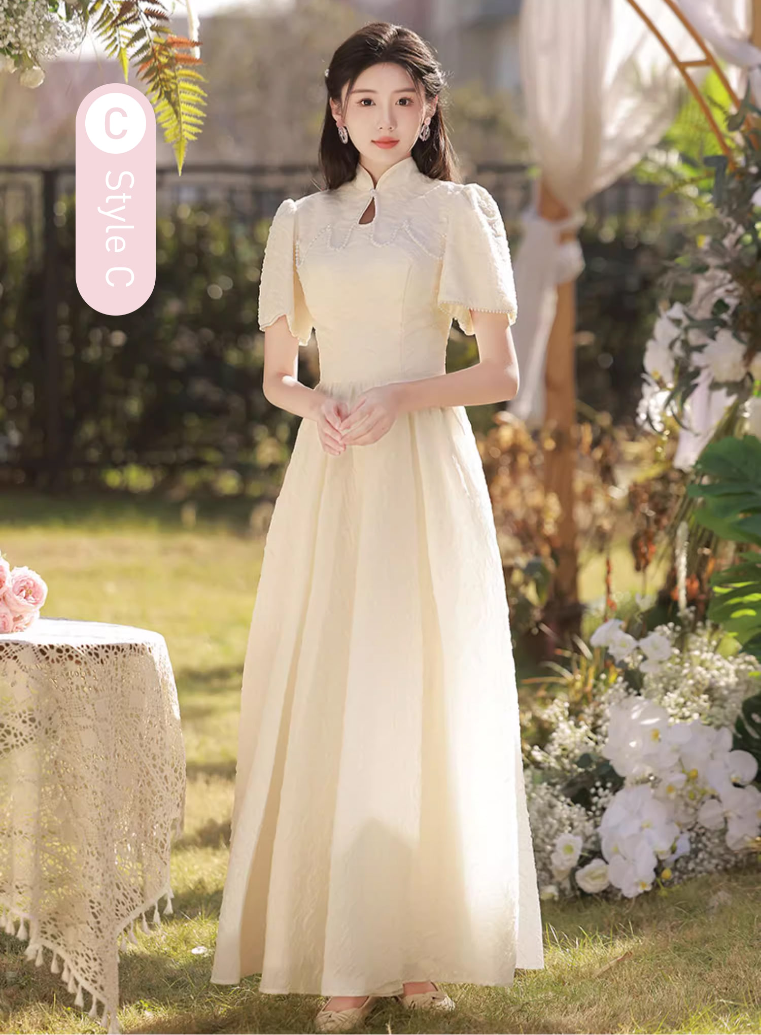 Simple-Champagne-Bridesmaid-Long-Dress-Party-Homecoming-Ball-Gown23