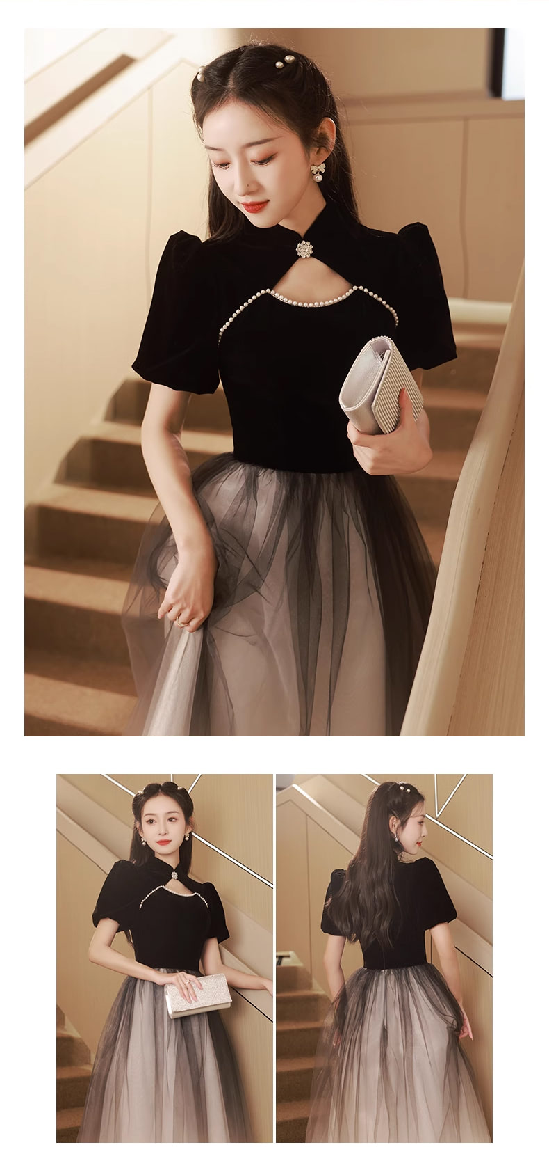 Simple-Gradient-Black-Tulle-Long-Prom-Dress-Formal-Evening-Gowns07
