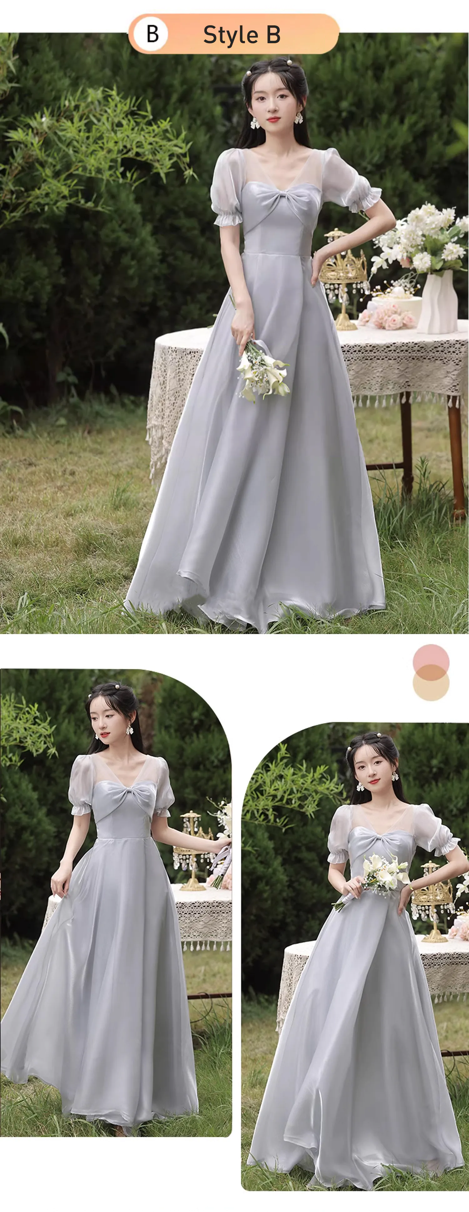 Simple-Gray-Summer-Bridesmaid-Maxi-Dress-Sweet-Evening-Party-Gown16