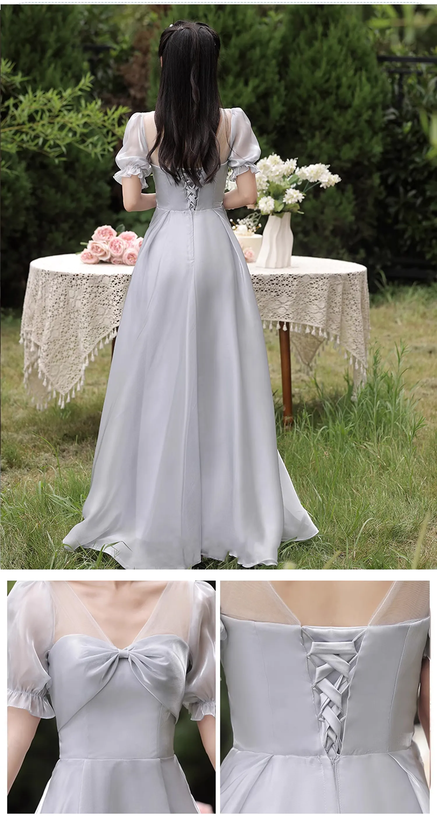 Simple-Gray-Summer-Bridesmaid-Maxi-Dress-Sweet-Evening-Party-Gown17