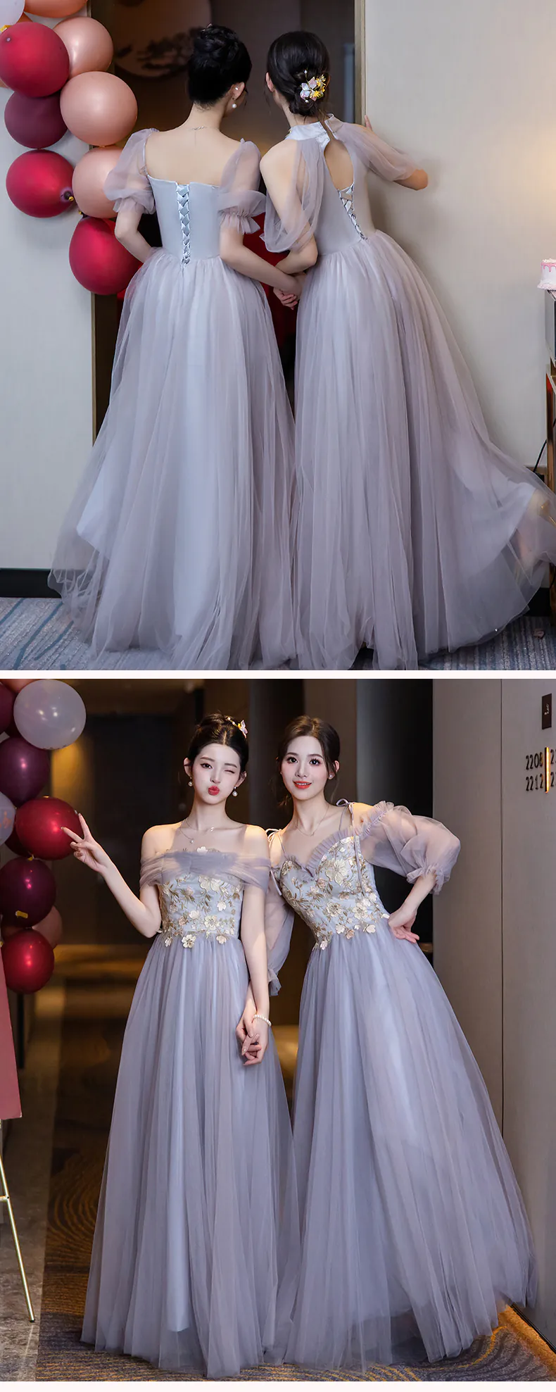 Soft-Gray-Floral-Embroidery-Bridesmaid-Maxi-Dress-Sweet-Evening-Party-Gown17