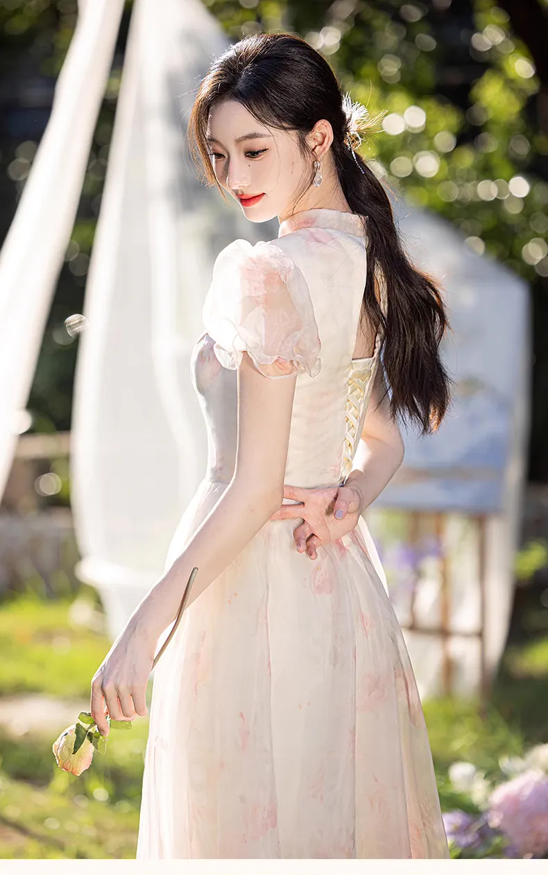 Sweet-Princess-Chiffon-Bridesmaid-Maxi-Dress-Maid-of-Honor-Party-Gown21