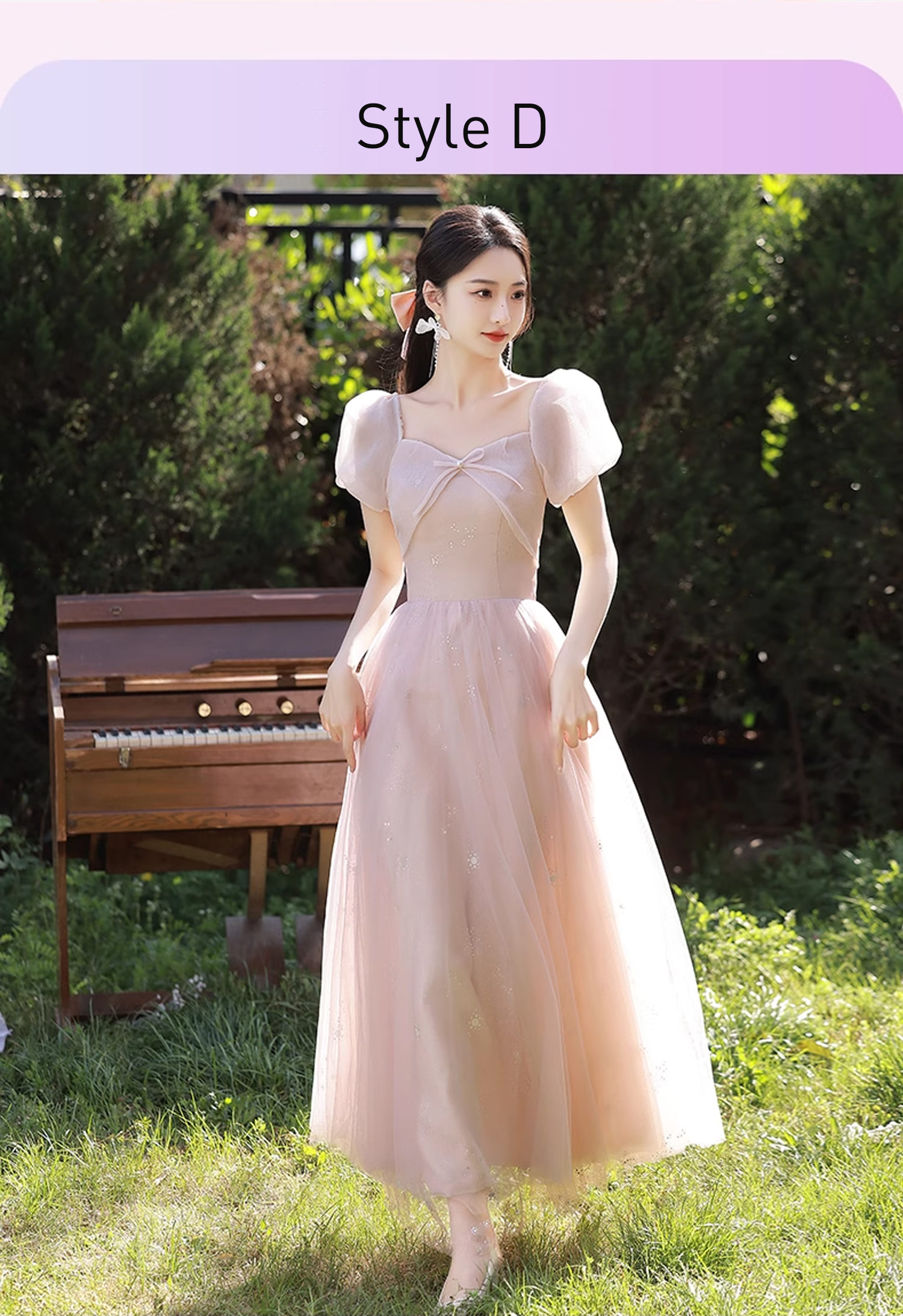 Sweet-Princess-Pink-Graduation-Birthday-Party-Bridesmaid-Long-Dress25