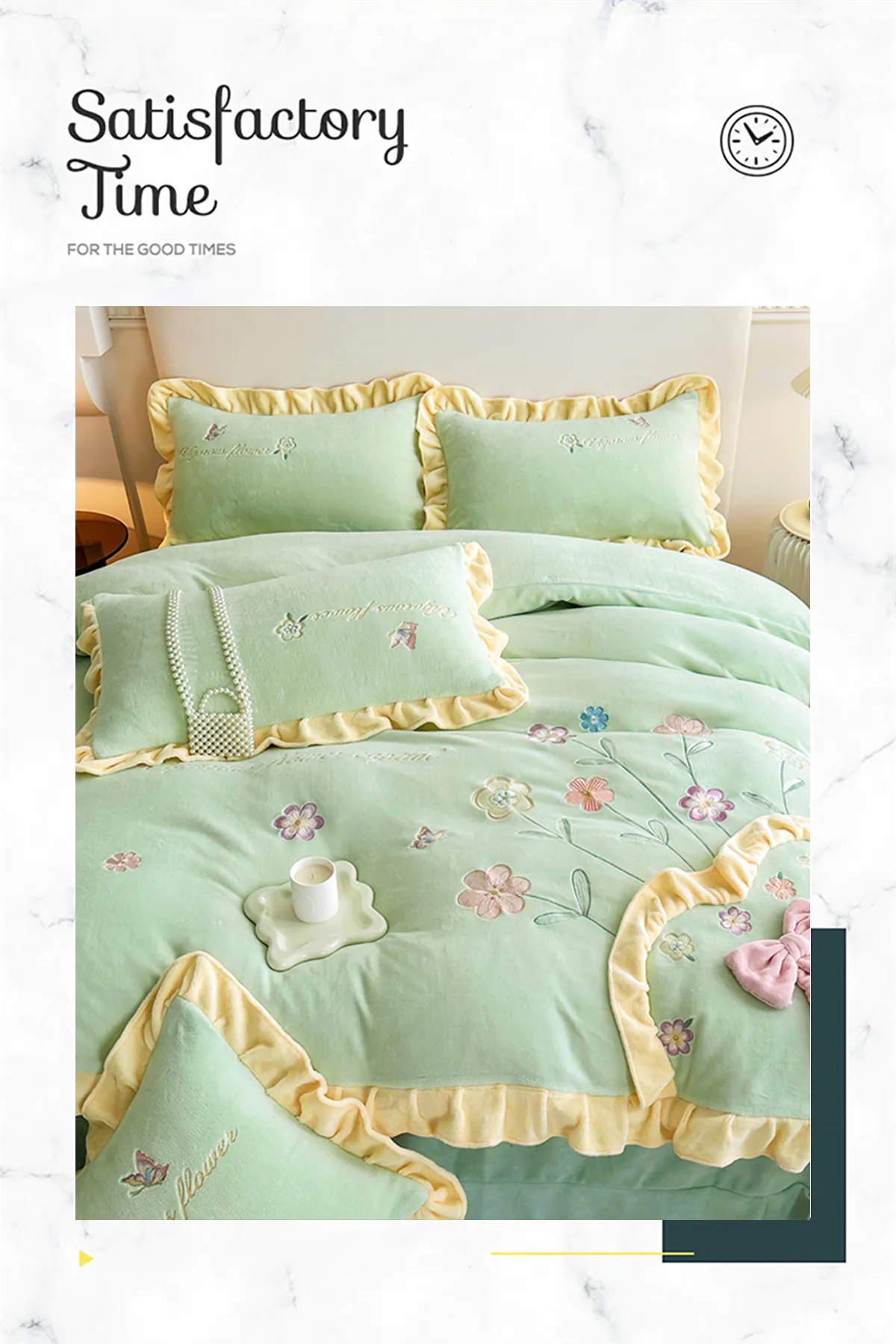 Romantic-Milk-Fiber-Comforter-Cover-Bed-Sheet-Pillowcases-4-Pcs-Set11