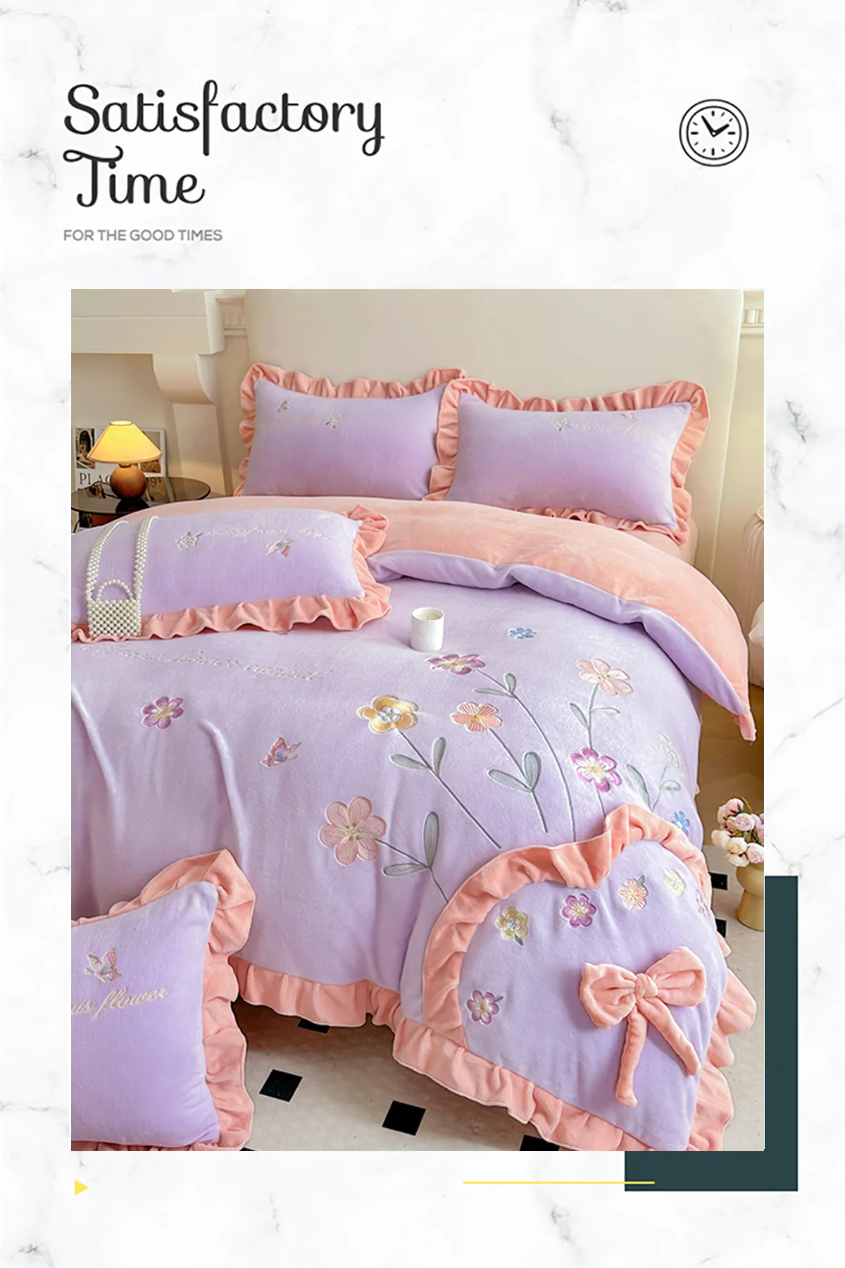 Romantic-Milk-Fiber-Comforter-Cover-Bed-Sheet-Pillowcases-4-Pcs-Set21