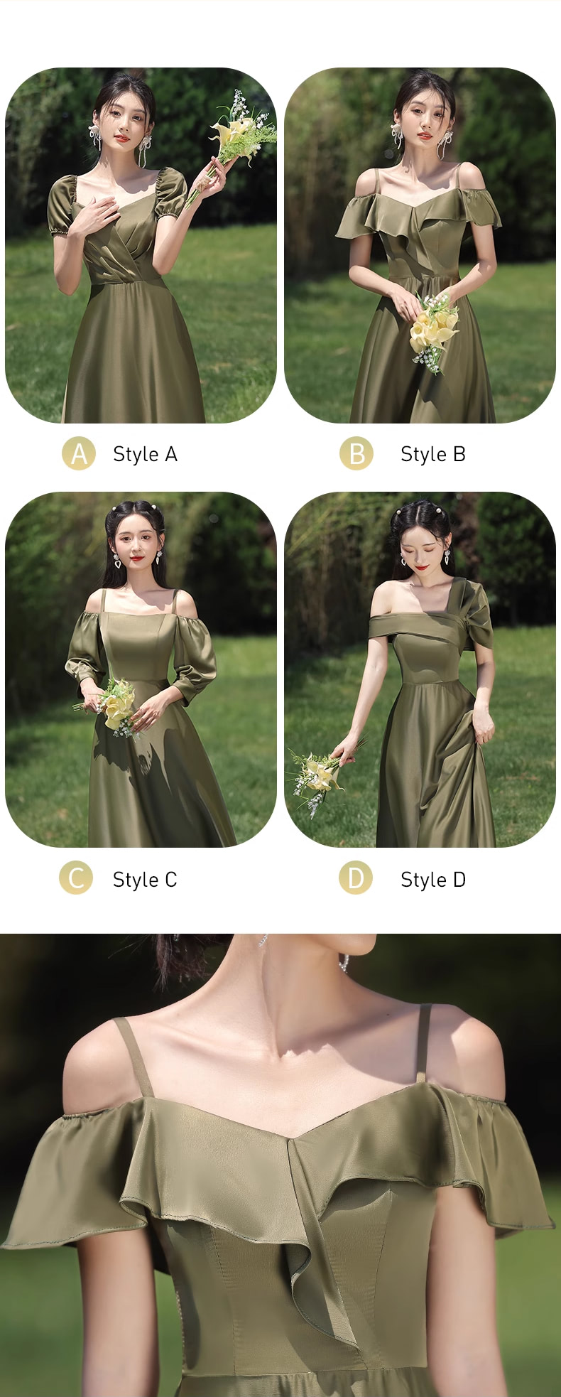 Simple-Green-Satin-Bridesmaid-Dress-Cocktail-Prom-Evening-Gowns12