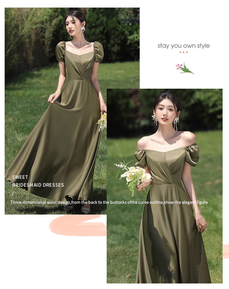 Simple-Green-Satin-Bridesmaid-Dress-Cocktail-Prom-Evening-Gowns14