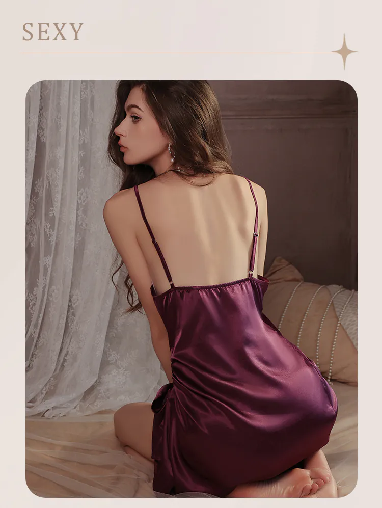 Sweet-Soft-Silky-Satin-Slip-Nightgown-Sexy-Home-Casual-Loungewear09