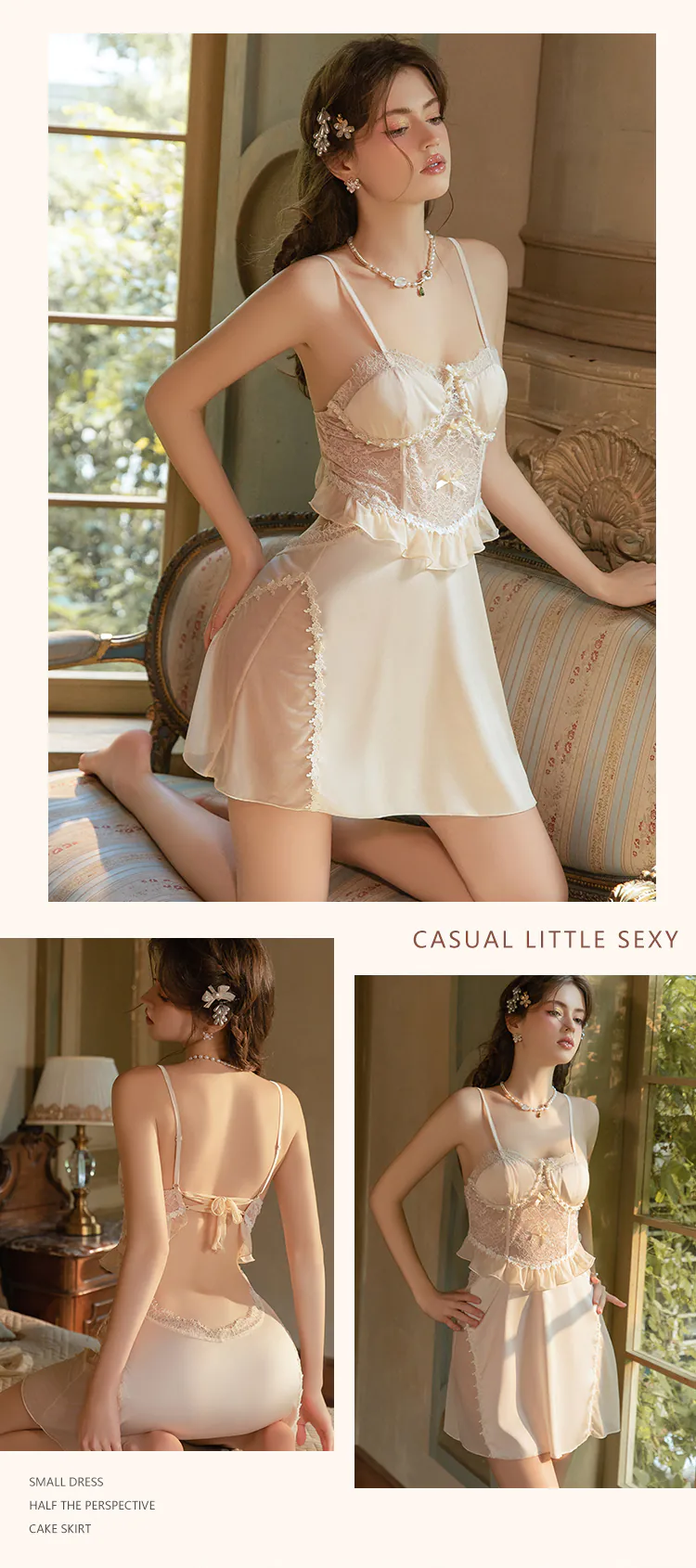 Womens-Sexy-Backless-Removable-Pads-Sheer-Lace-Satin-Nightgown14