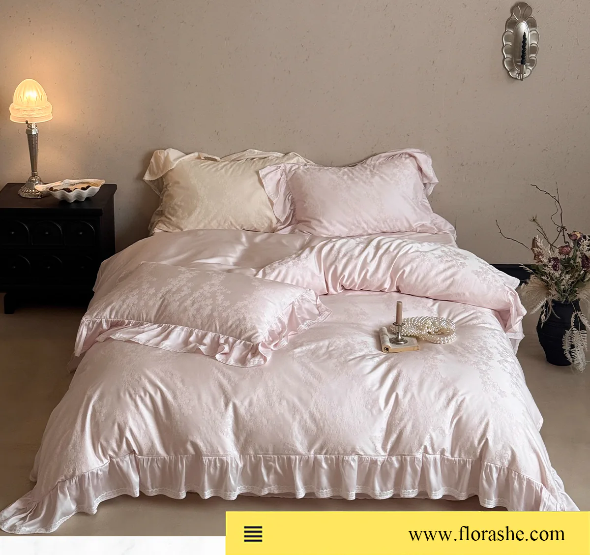 Cozy-100s-Cotton-Floral-Jacquard-Duvet-Cover-Set-Full-Queen-King-Size07