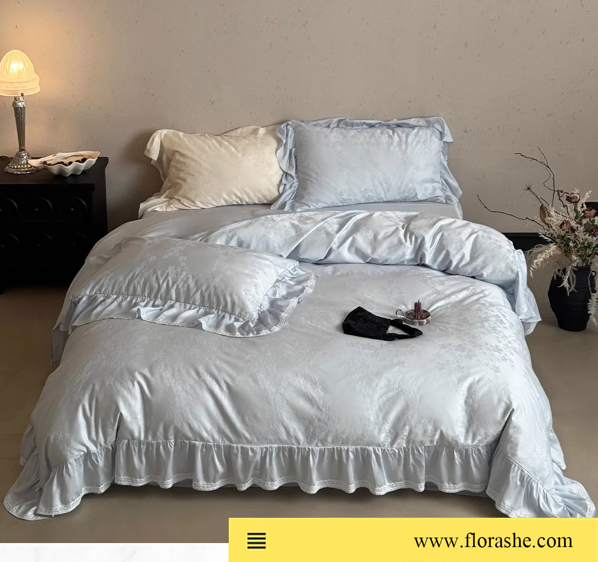 Cozy-100s-Cotton-Floral-Jacquard-Duvet-Cover-Set-Full-Queen-King-Size17