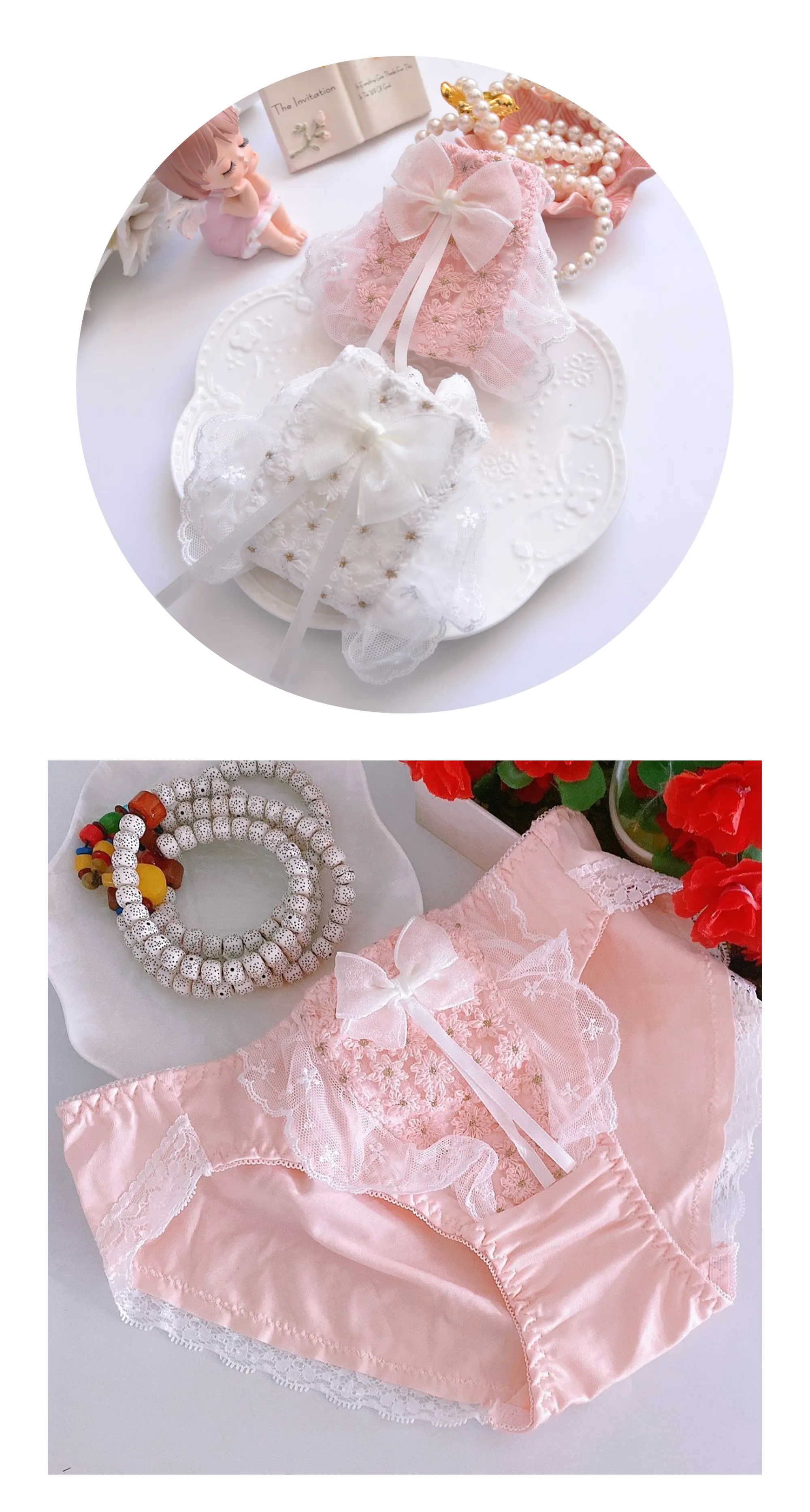 Princess-Embroidery-Milk-Silk-Mid-Waist-Ruffle-Lace-Floral-Panties09