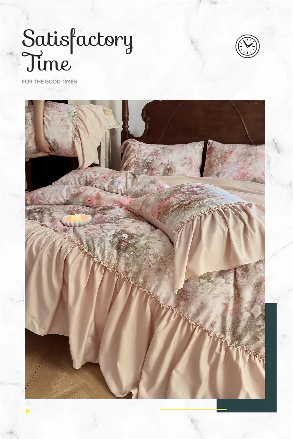 Artistic-Oil-Painting-Floral-Print-Brushed-Cotton-Tencel-Bedding-4-Piece-Set18